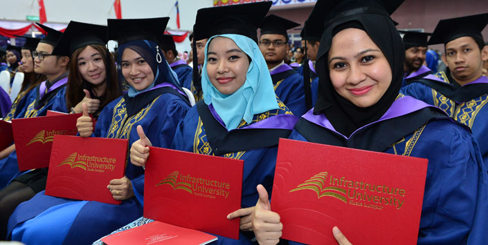 IUKL convocation ceremony. Sumber : https://iukl.edu.my/